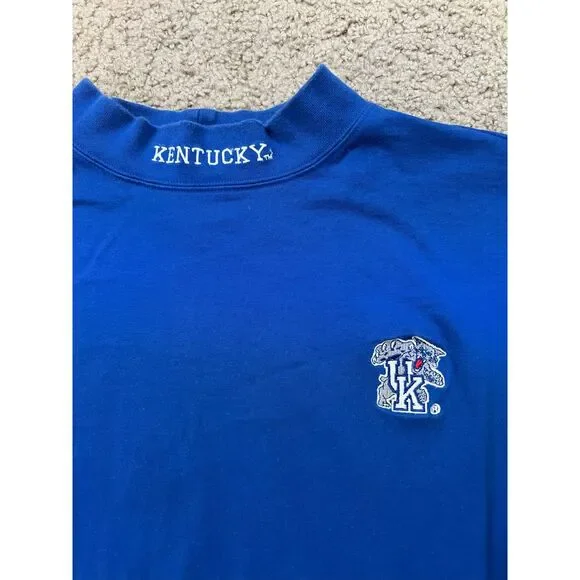 Vintage Starter University of Kentucky Turtleneck Long-Sleeve Shirt - Picture 3 of 7